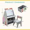 Convertible 3-in-1 Children’s Easel with Chair and Storage Compartments